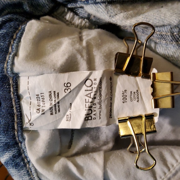 Distressed Parker Buffalo Jean Shorts - Picture 9 of 9